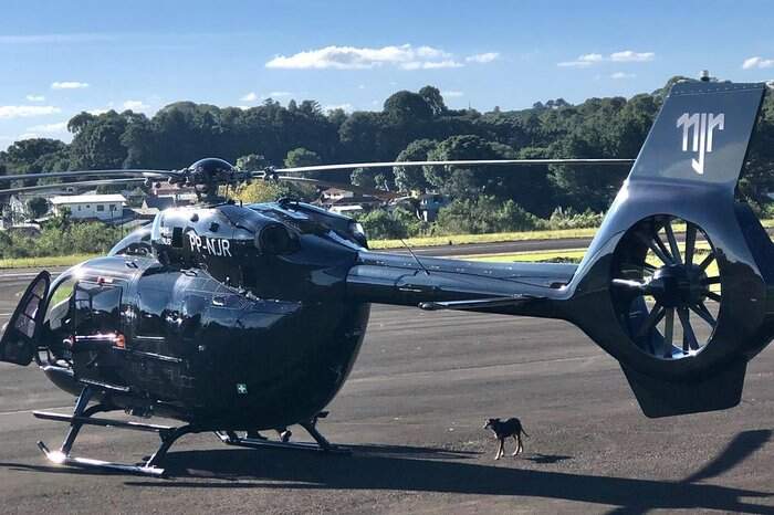 helicóptero neymar