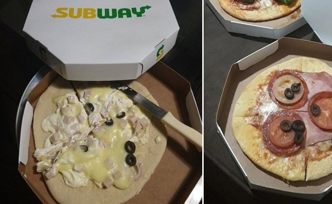 Gourmet Hunters: Escândalo na Gastronomia! Pizza do Subway. 1 1 1 1 1 - Acontece Gramado