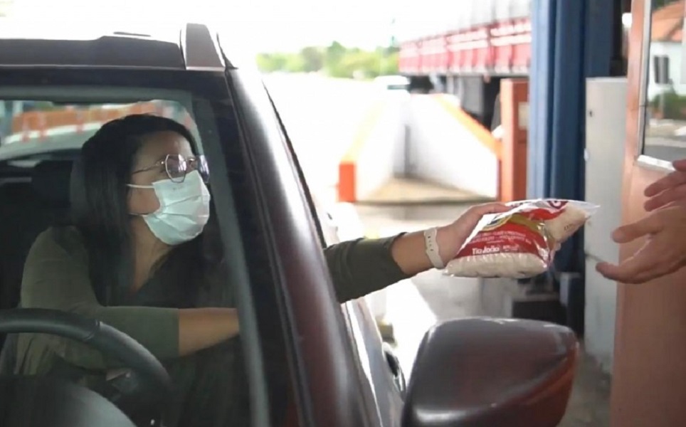 Pedágios de Gramado, São Chico e Três Coroas recebem doações para vítimas das enchentes 1 Campanha solidaria EGR - Acontece Gramado