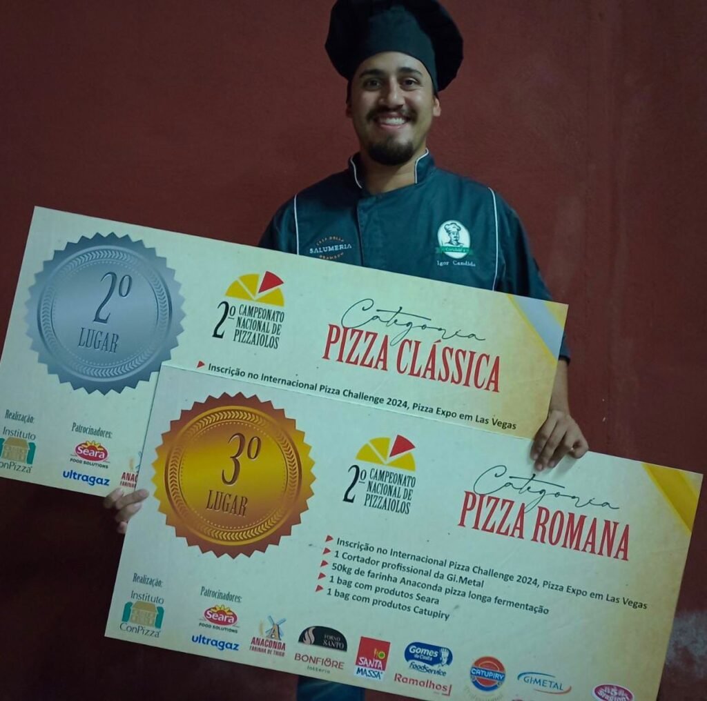 Chef Igor Candido conquista dois pódios no Nacional e vai disputar o Mundial nos EUA 1 Chef Igor Candido conquistou dois podios no Nacional - Acontece Gramado