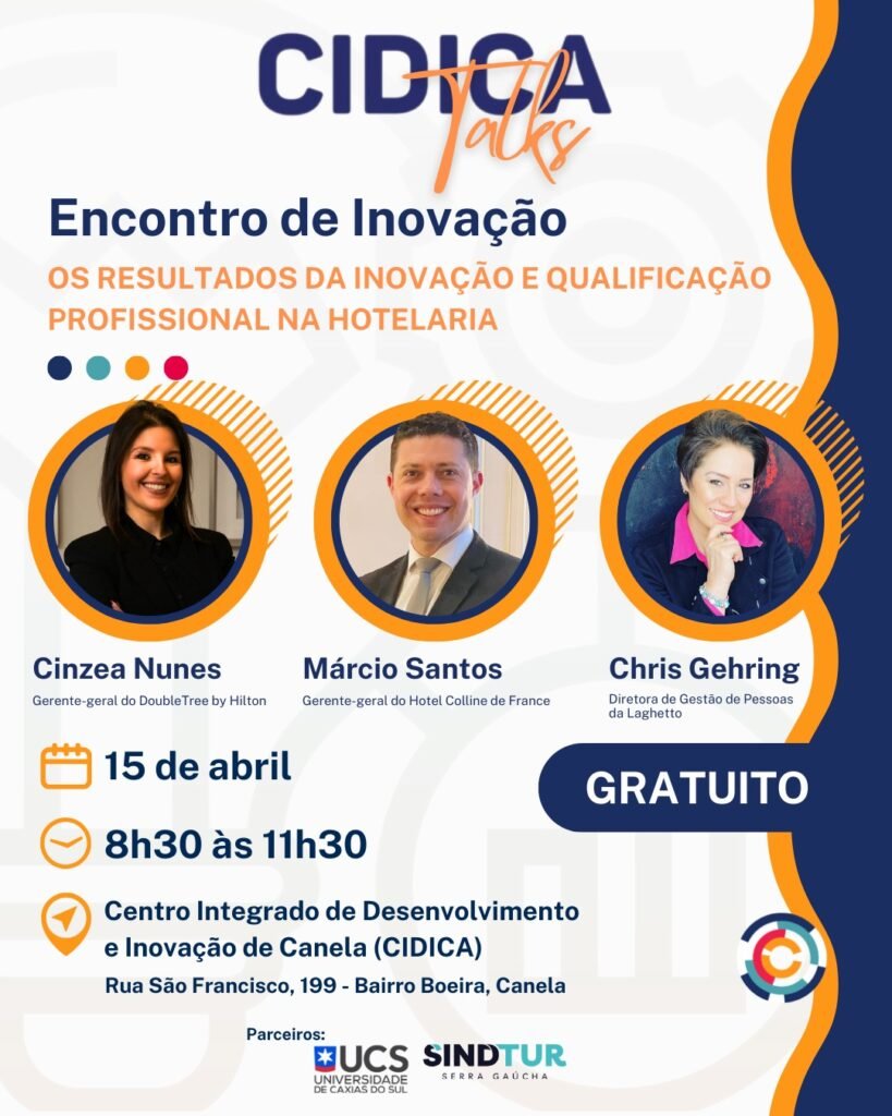 Cidica Talks Hotelaria 1 - Acontece Gramado