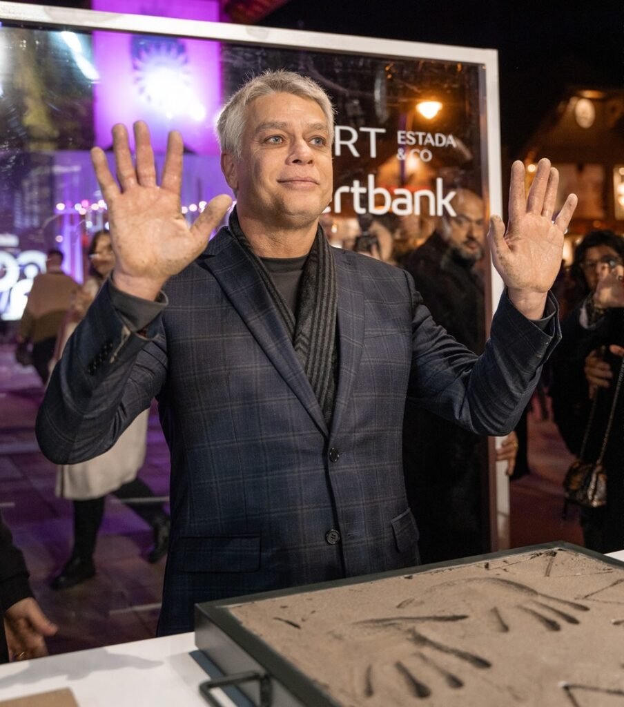 Fabio Assuncao Calcada da Fama Gramado. Creditos Divulgacao Wert Estada Co 4 - Acontece Gramado