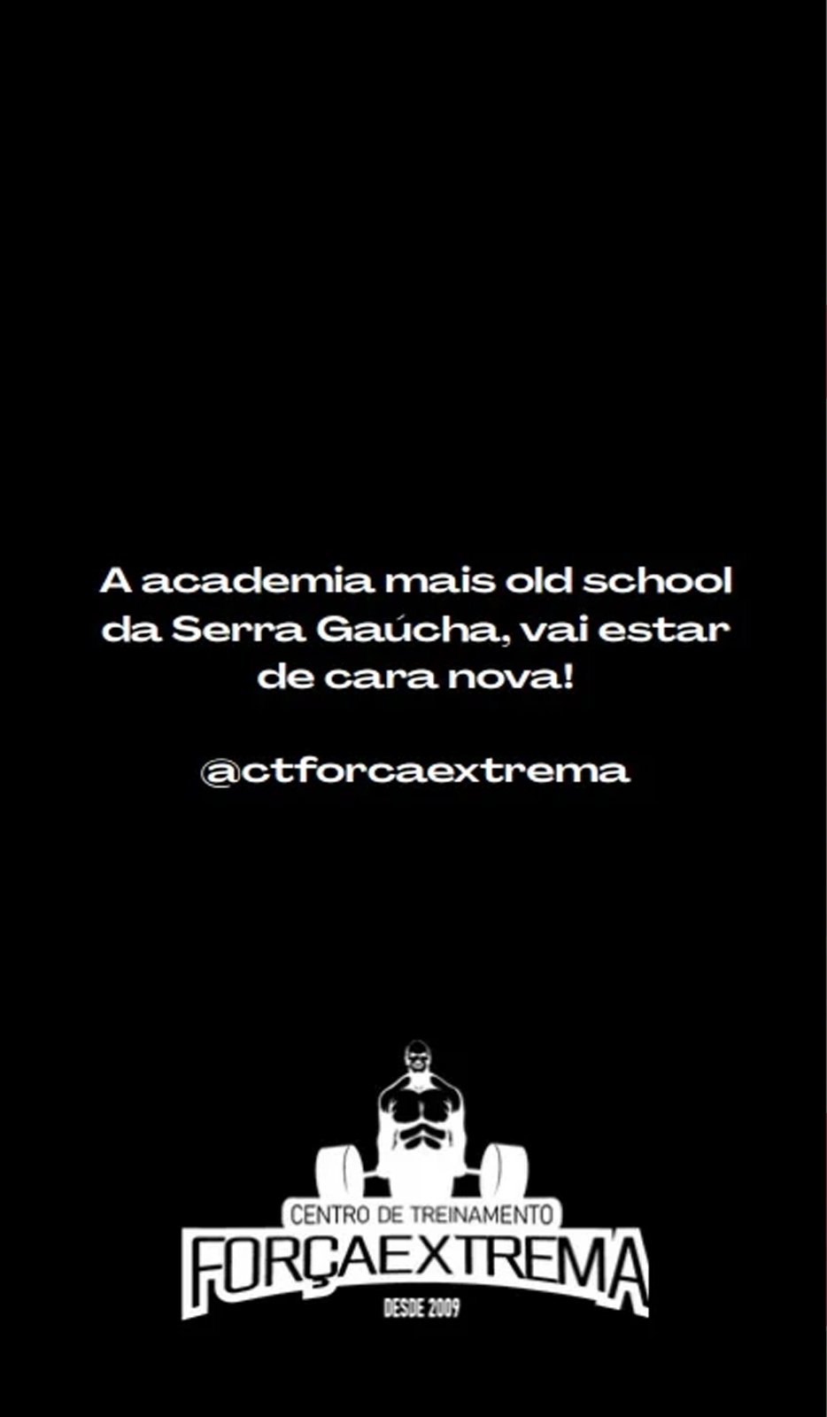 Força Extrema Banner Vertical