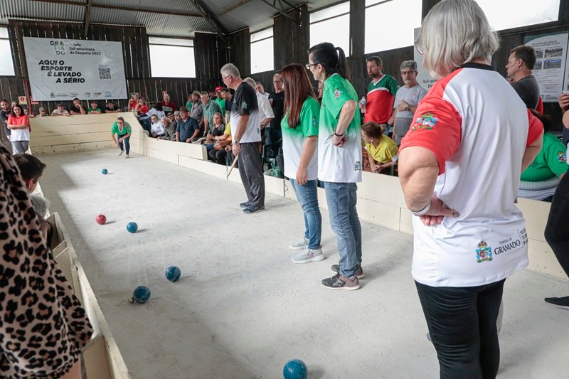 Inscrições abertas para os Jogos Rurais da Festa da Colônia de Gramado 1 Foto jogo bocha feminina - Acontece Gramado