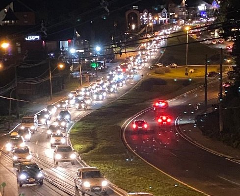 123 mil veículos devem chegar a Gramado e Canela para o feriadão de Páscoa e Tiradentes 1 Gramado movimento 3 - Acontece Gramado
