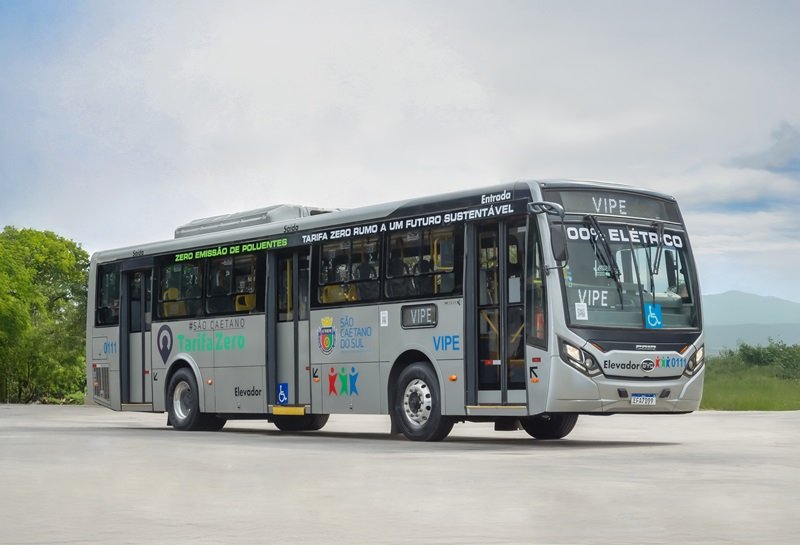 BYD Brasil apresenta ônibus urbano 100% elétrico em feira de mobilidade na Serra Gaúcha 1 Onibus eletrico BYD Brasil credito divulgacao BYD 2 - Acontece Gramado