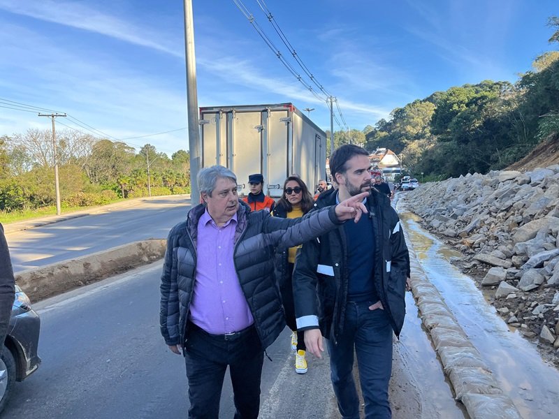 Gramado cadastra cerca de R$ 262 milhões em projetos junto ao Governo Federal 1 Prefeito Nestor Tissot e Governador Eduardo Leite - Acontece Gramado