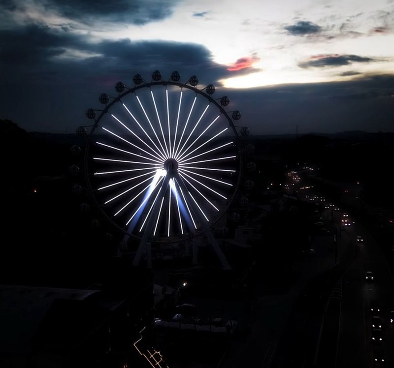 Roda-gigante inaugura dia 26 de abril em Canela com ingressos a R$ 70,00 1 Roda Canela - Acontece Gramado