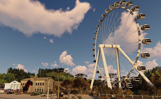 Roda Gigante Serra Gaúcha será inaugurada em outubro de 2023 1 Roda Gigante Serra Gaucha 2 Perspectiva - Acontece Gramado