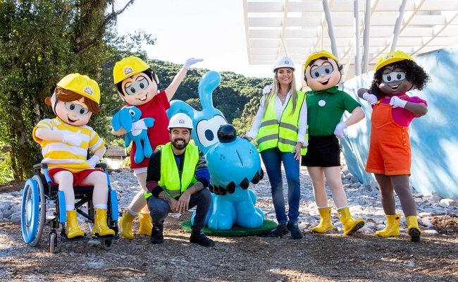 Mauricio de Souza anuncia Vila da Mônica em Gramado 1 Turma da Monica Mauro Sousa e Manoela da Costa Divulgacao - Acontece Gramado