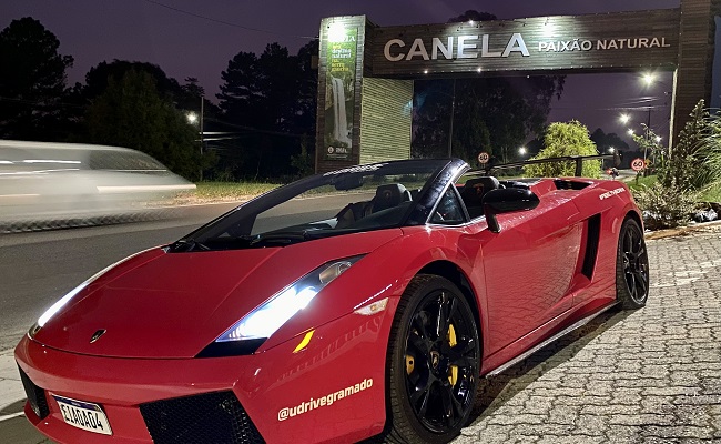 U Drive inaugura em Canela e estreia passeios noturnos com carros exóticos e de luxo 1 U Drive passeio Noturno - Acontece Gramado