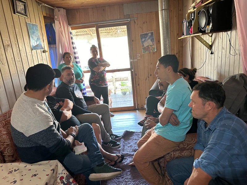 Candidatos do MDB e PSD visitam bairros e escutam as demandas da população 1 Visita Dante - Acontece Gramado