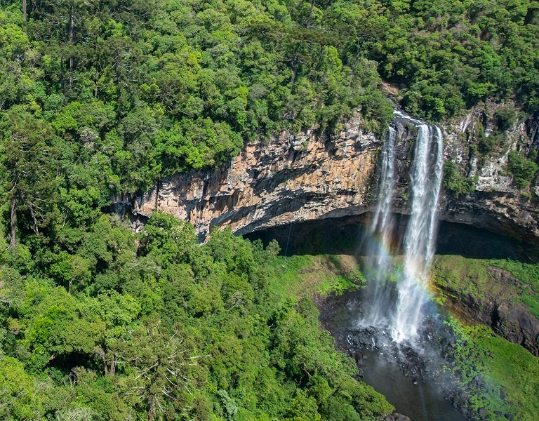 Parque do Caracol ficará fechado de outubro de 2024 até março de 2025 1 Vista da Cascata do Caracol no Parque do Caracol Foto de Rafael Cavalli 2 - Acontece Gramado