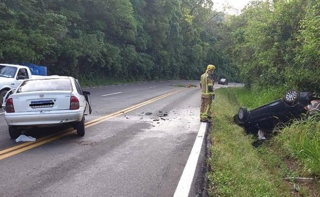 Acidente na RS-115 em Gramado tem um morto e dois feridos 1 acidente 4 - Acontece Gramado
