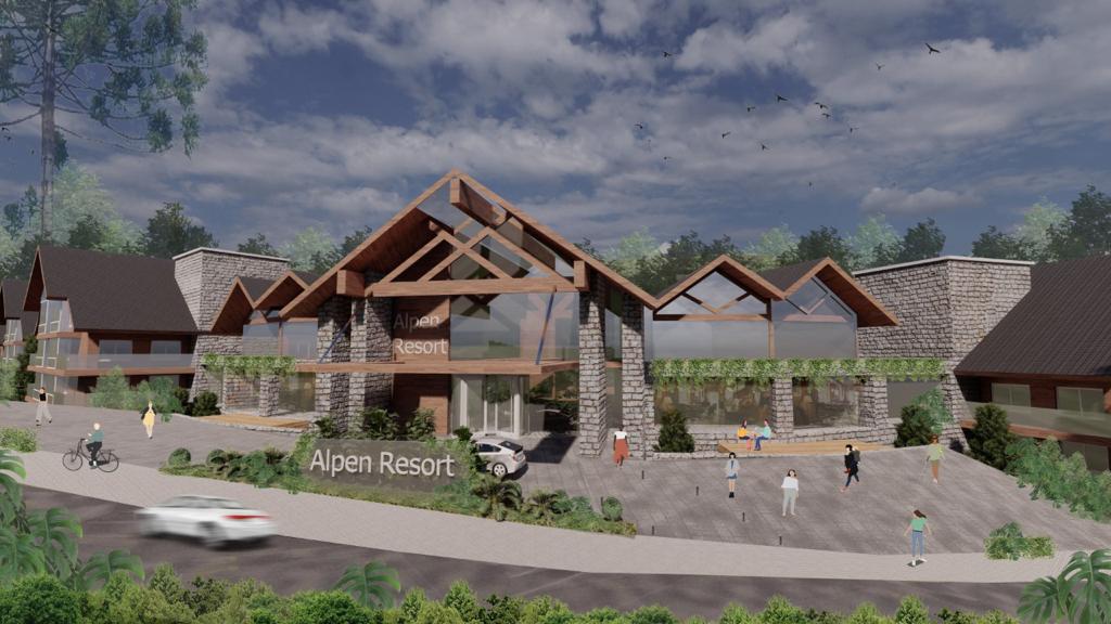 alpen resort projeto - Acontece Gramado
