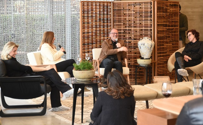 Espaço Aristeu Pires recebeu talk com Eleone Prestes 1 aristeu - Acontece Gramado