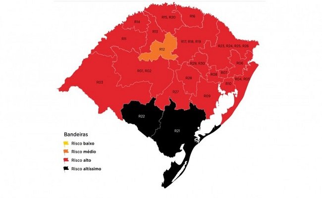 bandeira preta - Acontece Gramado