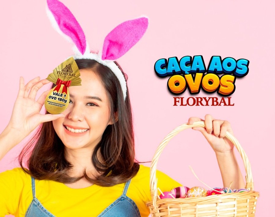 Caça aos Ovos da Florybal nesta sexta (18), em Gramado e Canela, terá 100 vales ovos de chocolate 1 caca aos ovos - Acontece Gramado