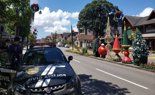 Preso em Gramado homem suspeito de tentar estuprar menina de 9 anos em Paverama 1 civil - Acontece Gramado