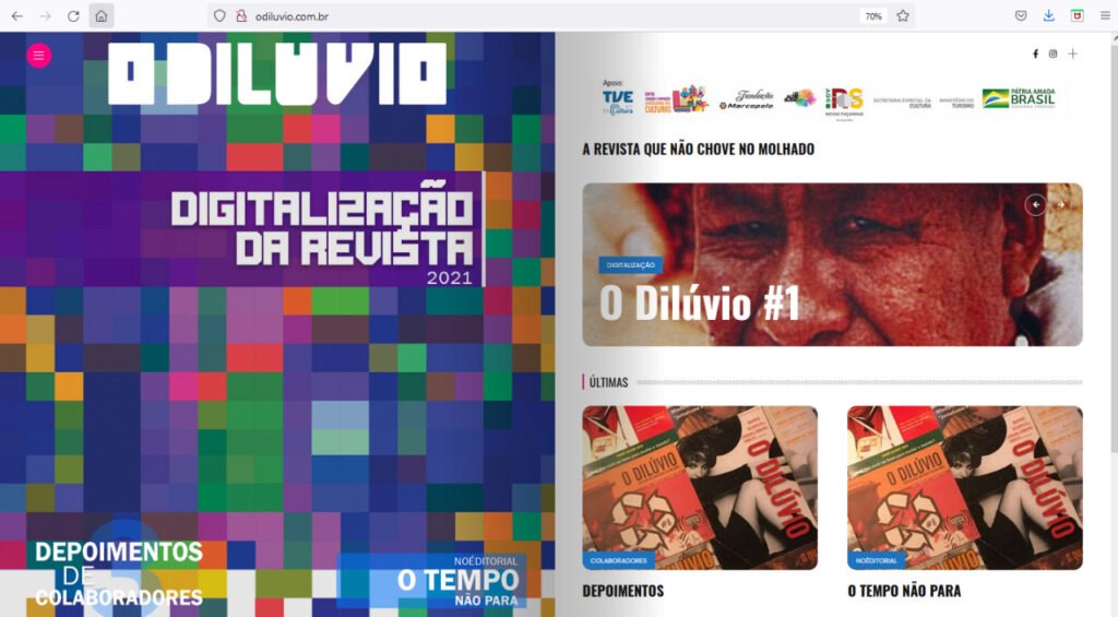 Cena cultural tem Sarau no sábado e revista Dilúvio em formato digital 2 diluvio - Acontece Gramado