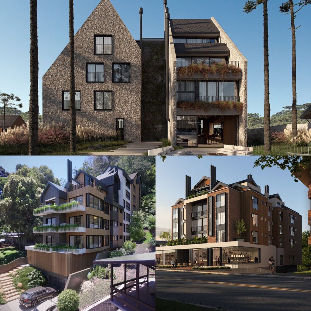 Incorporadora de Gramado lança três empreendimentos para atender demanda de 3 e 4 dormitórios 1 empreendimentos wert - Acontece Gramado