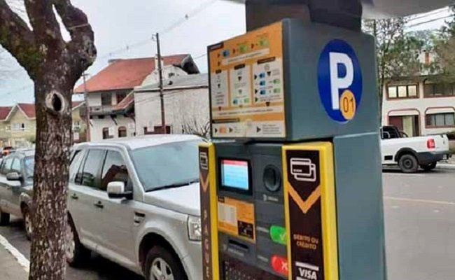 Empresa de estacionamento rotativo suspende cobrança em Gramado 1 estacionamento - Acontece Gramado