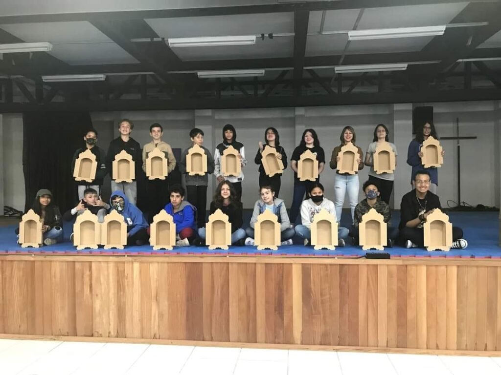 Projeto cultural da Escola Senador entra em exposição no Vita Boulevard Gramado 1 exposicao projeto alunos Senador 1 - Acontece Gramado