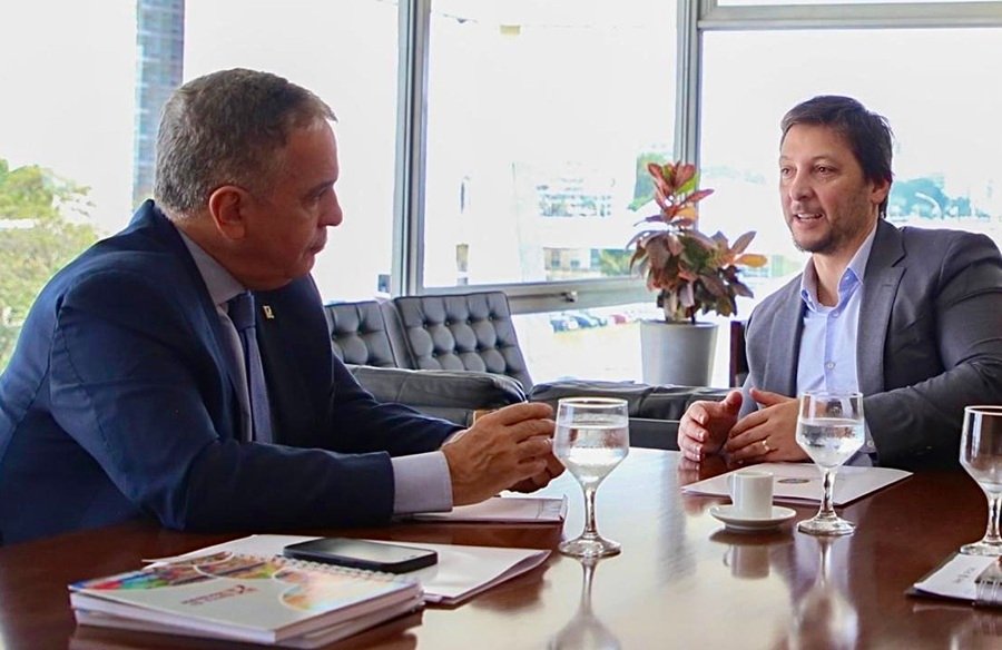 Prefeito Gilberto Cezar se reúne com Secretário de Relações Institucionais da Presidência da República 1 gilberto em brasilia - Acontece Gramado