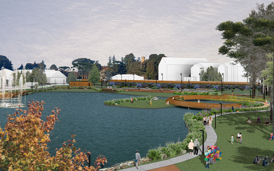 Apresentado projeto do novo complexo do Joaquina Rita Bier 1 lago joaquina - Acontece Gramado