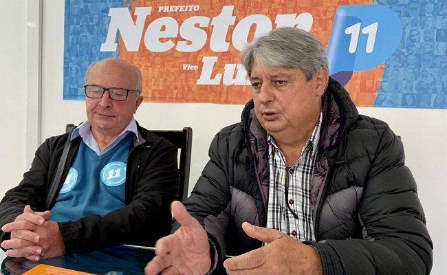 Nestor e Luia participam de videoconferência com Conselho de Educação 1 nestor e luia - Acontece Gramado