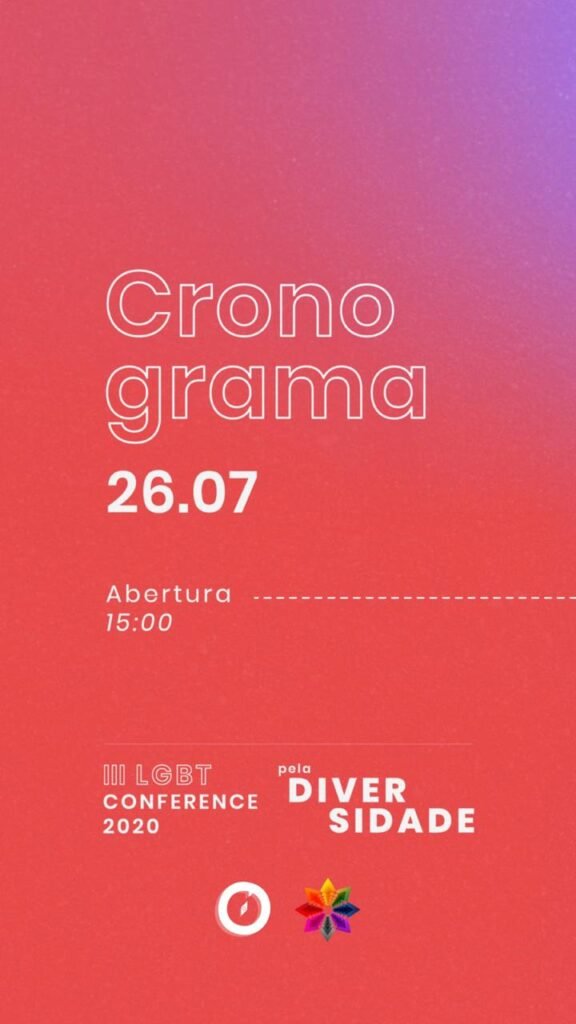 LGBT Conference chega à sua terceira edição em versão 100% digital 16 programacao conference 5 - Acontece Gramado