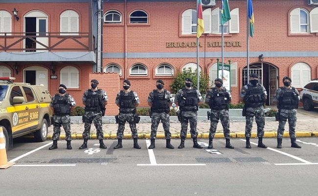 1º BPAT recebe reforço para policiamento em Gramado e Canela no feriado de Páscoa 1 reforco - Acontece Gramado