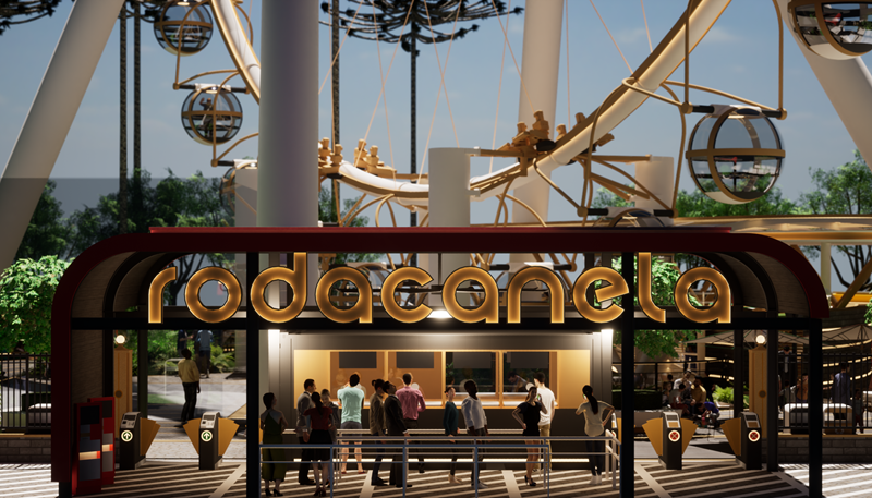 Roda Canela: Mundo a Vapor quer inaugurar a primeira roda-gigante da região em 2024 1 roda canela - Acontece Gramado