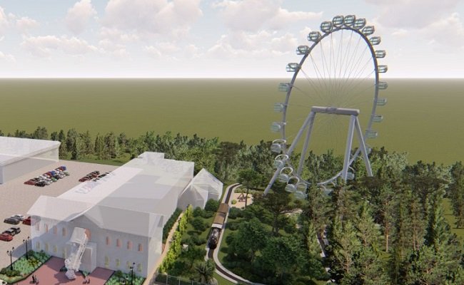 Definido local: Roda gigante em Canela será instalada no Mundo a Vapor 1 roda gigante - Acontece Gramado