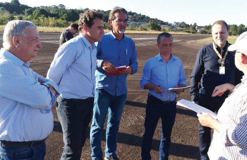 Aeroporto de Canela passa por vistoria da ANAC e Governo Federal 1 vistoria - Acontece Gramado