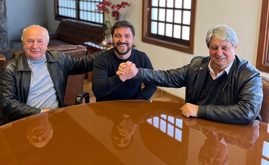 Ike Koetz assume como Prefeito em Exercício de Gramado 1 Luia Ike e Nestor - Acontece Gramado
