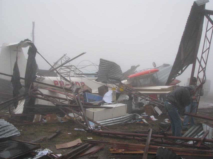 Ventos de 124 km/h e "milagre": Relembre como Canela sobreviveu à fúria do tornado de 2010 sem vítimas fatais 2 tornado canela - Acontece Gramado