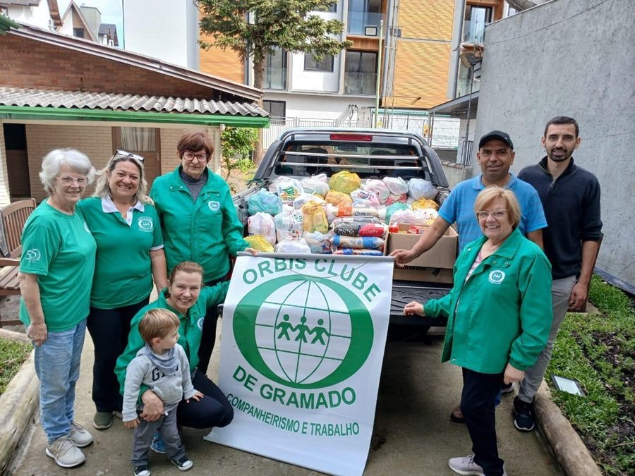 Mini Mundo entrega mais de sete toneladas de doações na 21ª Campanha do Alimento 1 minu mundo - Acontece Gramado