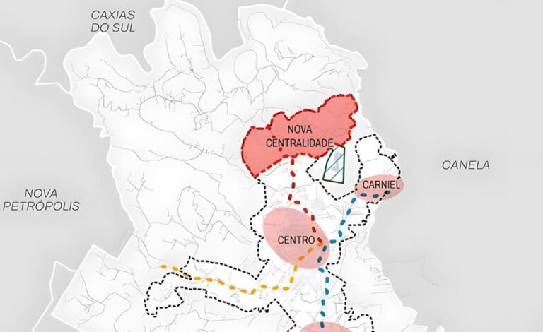 Nova Centralidade Mapa - Acontece Gramado