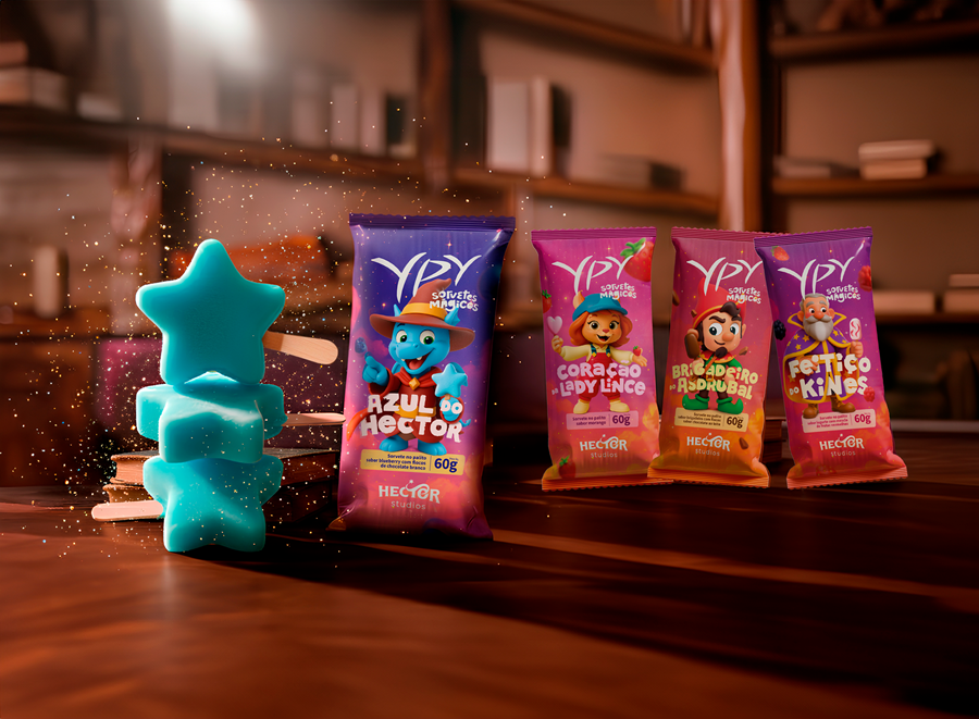 Hector Dragão expande universo mágico para o varejo com lançamento de linha de sorvetes infantis 1 PICOLES - Acontece Gramado