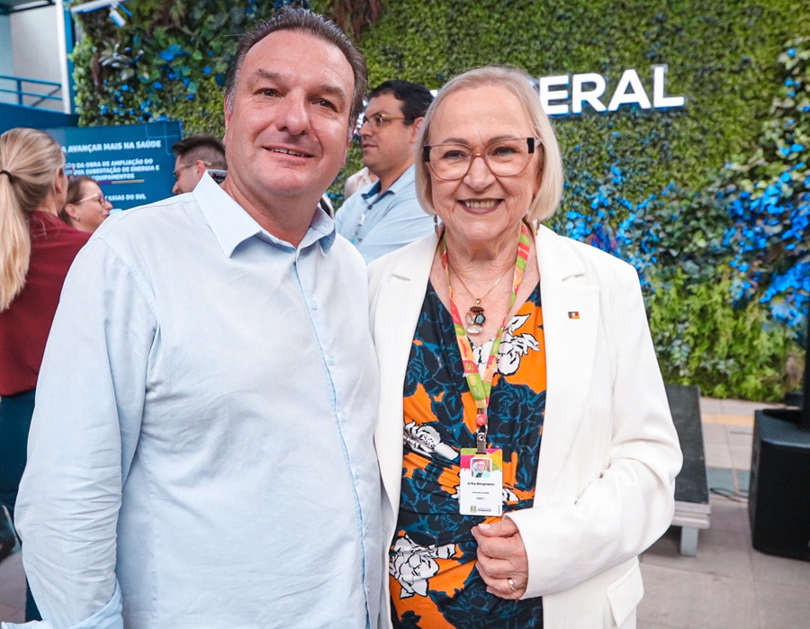 Secretário de Saúde de Gramado articula novos serviços para o Hospital Arcanjo São Miguel 1 Saude Jeferson e Arita - Acontece Gramado