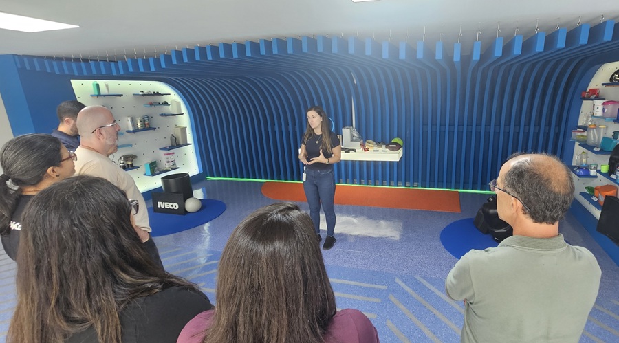 ReCCiclo: Primeira cooperativa de economia circular de Gramado realiza imersão tecnológica na Braskem 1 Centro de Tecnologia Inovacao da companhia foi um dos locais visitados FOTO Jose Pedro Jobim - Acontece Gramado