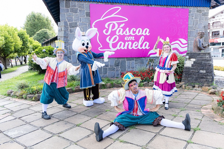 Abertura oficial e Desfile Encantado inauguram a programação da Páscoa em Canela neste sábado (21) 1 Pascoa em Canela creditos Julio - Acontece Gramado