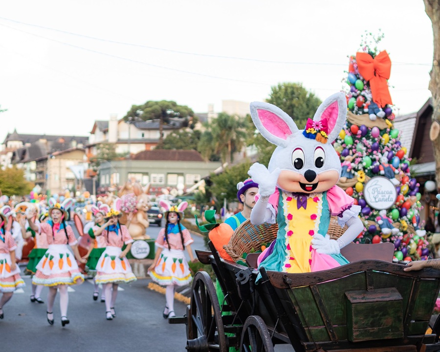 Páscoa em Canela encerra programação com desfile e espetáculos inéditos no último final de semana 1 Desfile De Pascoa - Acontece Gramado