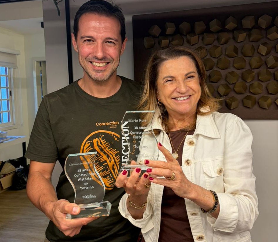 Rossi & Zorzanello celebra 38 anos de protagonismo e inovação no turismo brasileiro 1 Eduardo e Marta - Acontece Gramado
