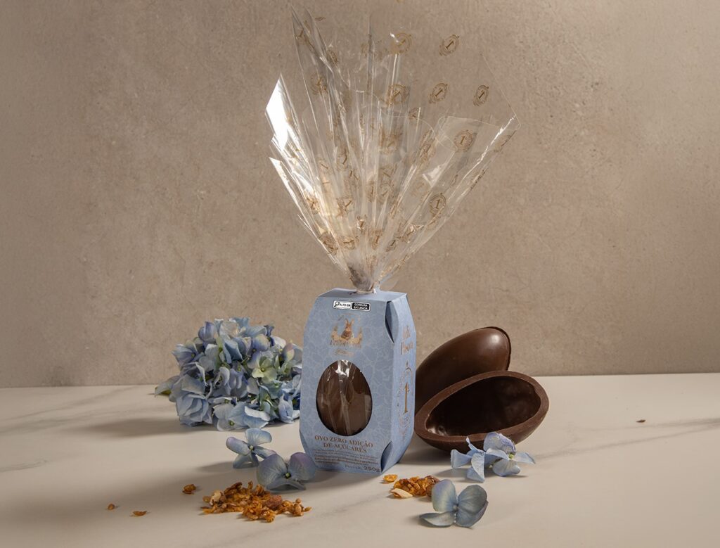 Prawer Chocolates une sofisticação e tendência francesa para a Páscoa 2026 em Gramado 1 Ovo Zero Acucar com Granola 250g - Acontece Gramado