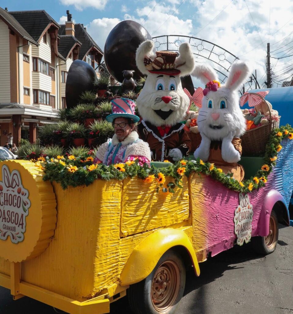 Choco Páscoa Gramado 2026 terá dezenas de atrações gratuitas no feriadão. Veja a programação 1 Pascoa Gramado - Acontece Gramado