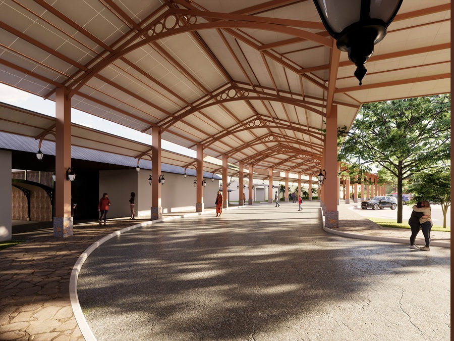 Passarela de Eventos Turísticos: Expogramado recebe investimento de R$ 2 milhões para nova cobertura externa 1 expo cobertura 1 - Acontece Gramado