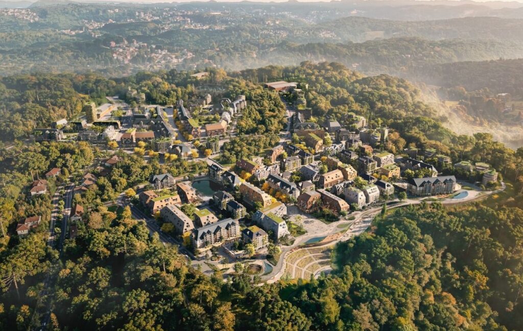 900 hectares e 50 mil habitantes: conheça o projeto da Nova Centralidade de Gramado 1 vista aerea - Acontece Gramado