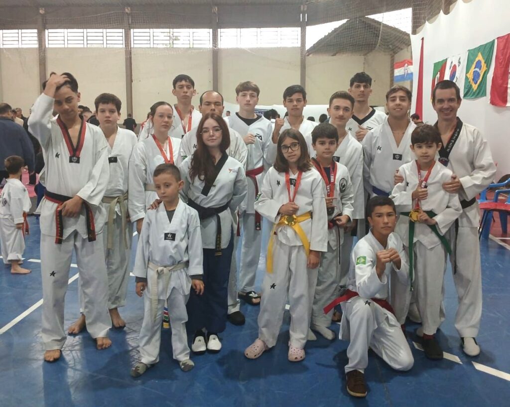 Associação Gramadense de Taekwondo conquista terceiro lugar geral no Circuito Gaúcho 1 Circuito Gaucho de Taekwondo 1 - Acontece Gramado